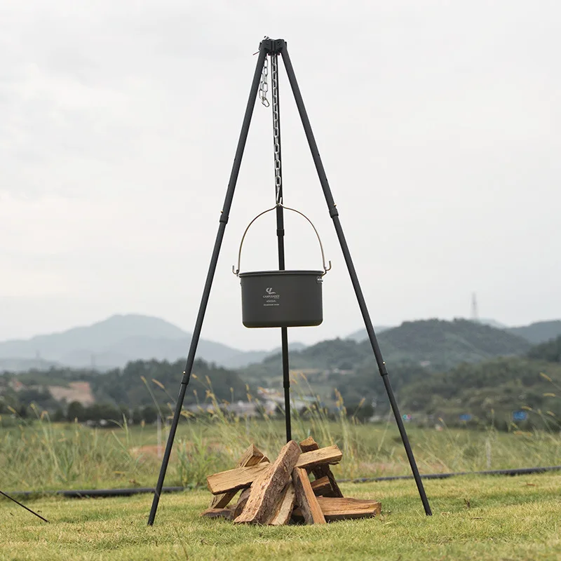 Camping Cooking Pot Tripod - ترايبود للطبخ في الهواء الطلق ،