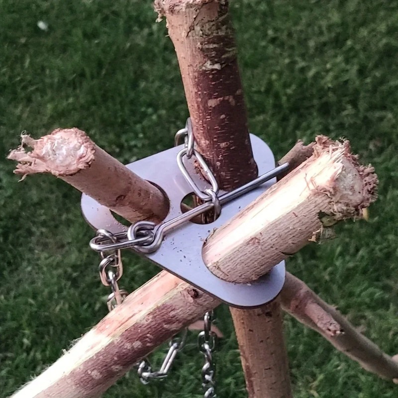 Camping Cooking Pot Tripod - حامل ثلاثي القوائم للشواء في الهواء