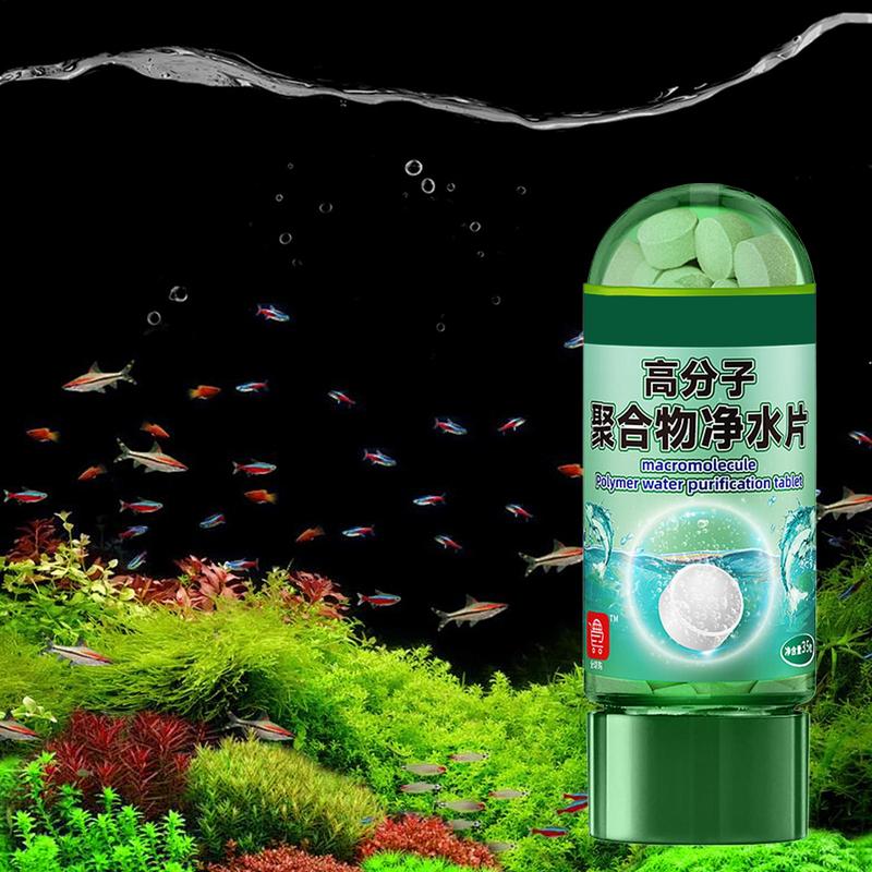 Water Purification Tablet - 1 زجاجة 35 أقراص أقراص تنقية