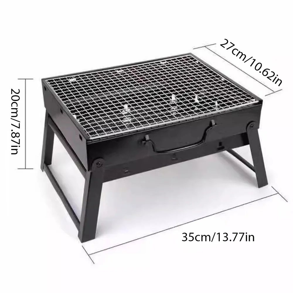 Camping Cooking Set Non Stick - مجموعة شواية فحم محمولة قابلة للطي