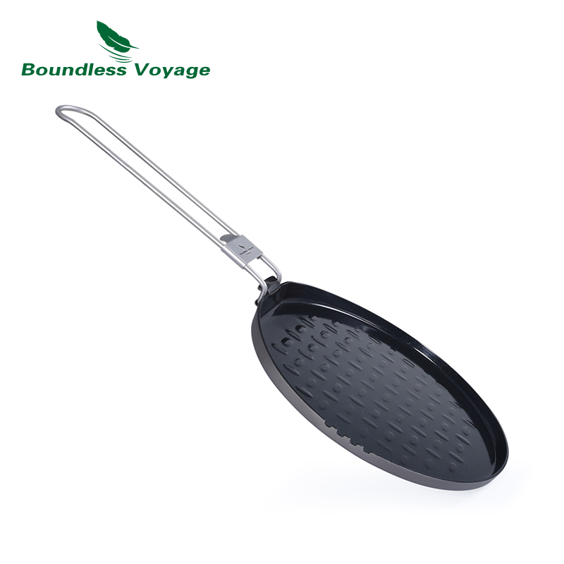 Camping Cooking Set Non Stick - لا حدود لها رحلة التيتانيوم غير