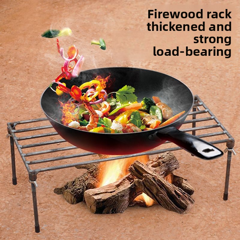 Camping Cooking Pot Tripod - حامل ثلاثي القوائم من الفولاذ للطبخ