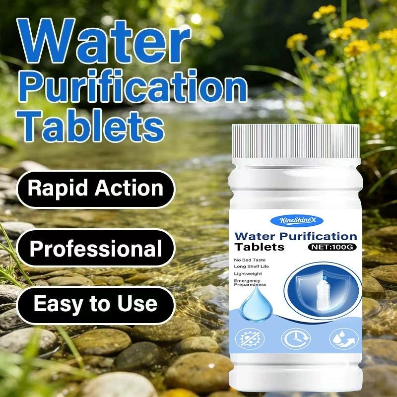 Water Purification Tablet - أقراص تنقية المياه المحمولة - زجاجة