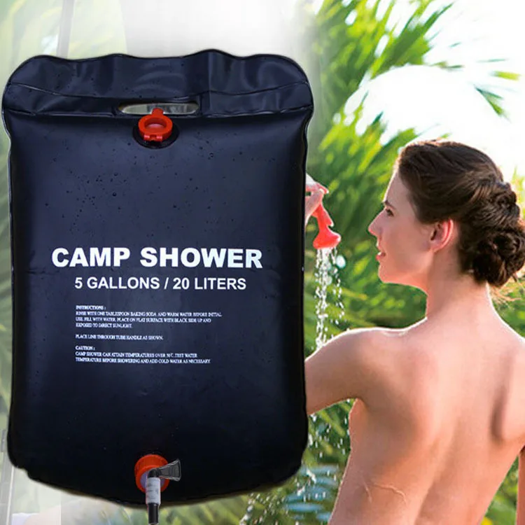 Camping Cooking Bag - حقيبة استحمام شمسية محمولة سعة 20