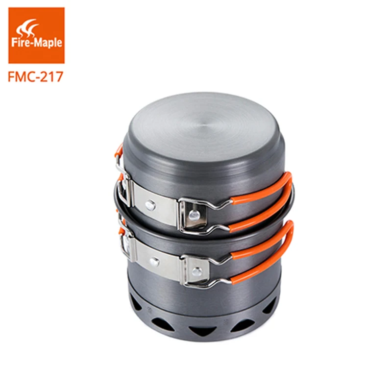 النار القيقب التخييم تجهيزات ا - مراجعة Camping Outdoor Cooking Set وسعره