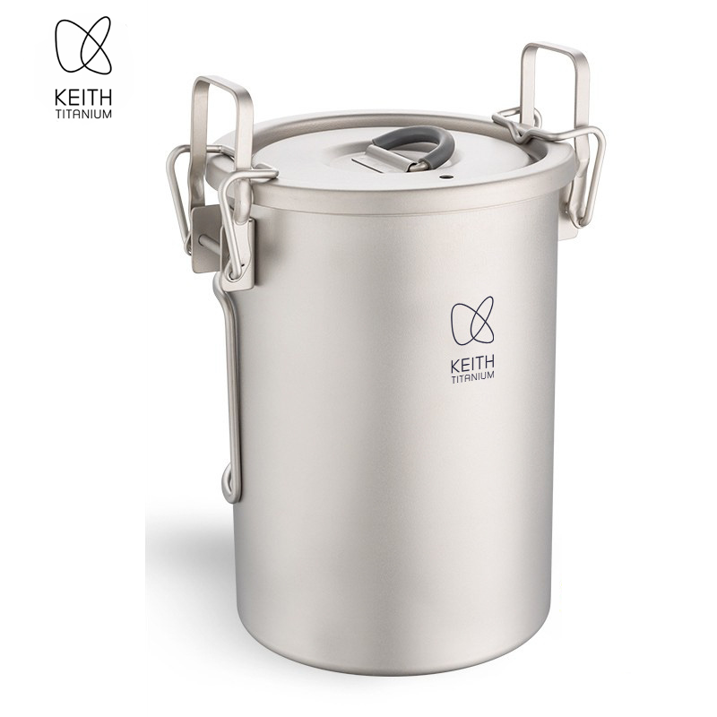 قدر أرز من التيتانيوم النقي من - مراجعة Camping Cooking Equipment وسعره