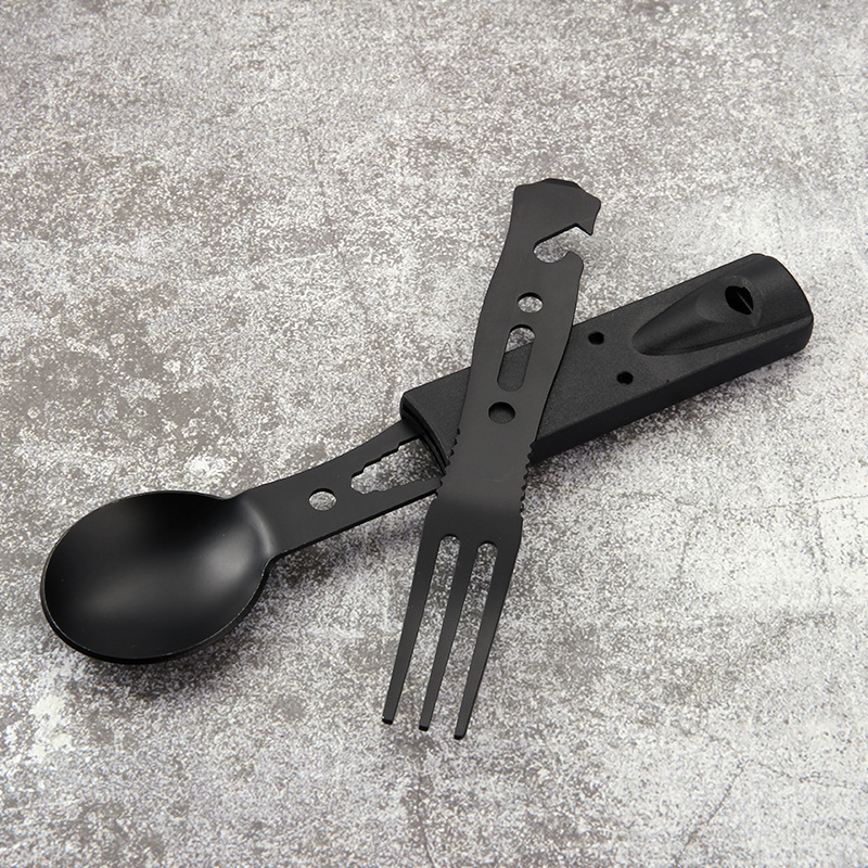 طقم أدوات طعام للتخييم من الفو - مراجعة Camping Cooking And Cutlery Set وسعره