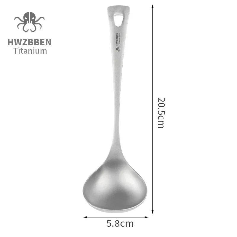 HWZBBEN-ملاعق حساء التيتانيوم  - مراجعة Camping Cooking Kit وسعره