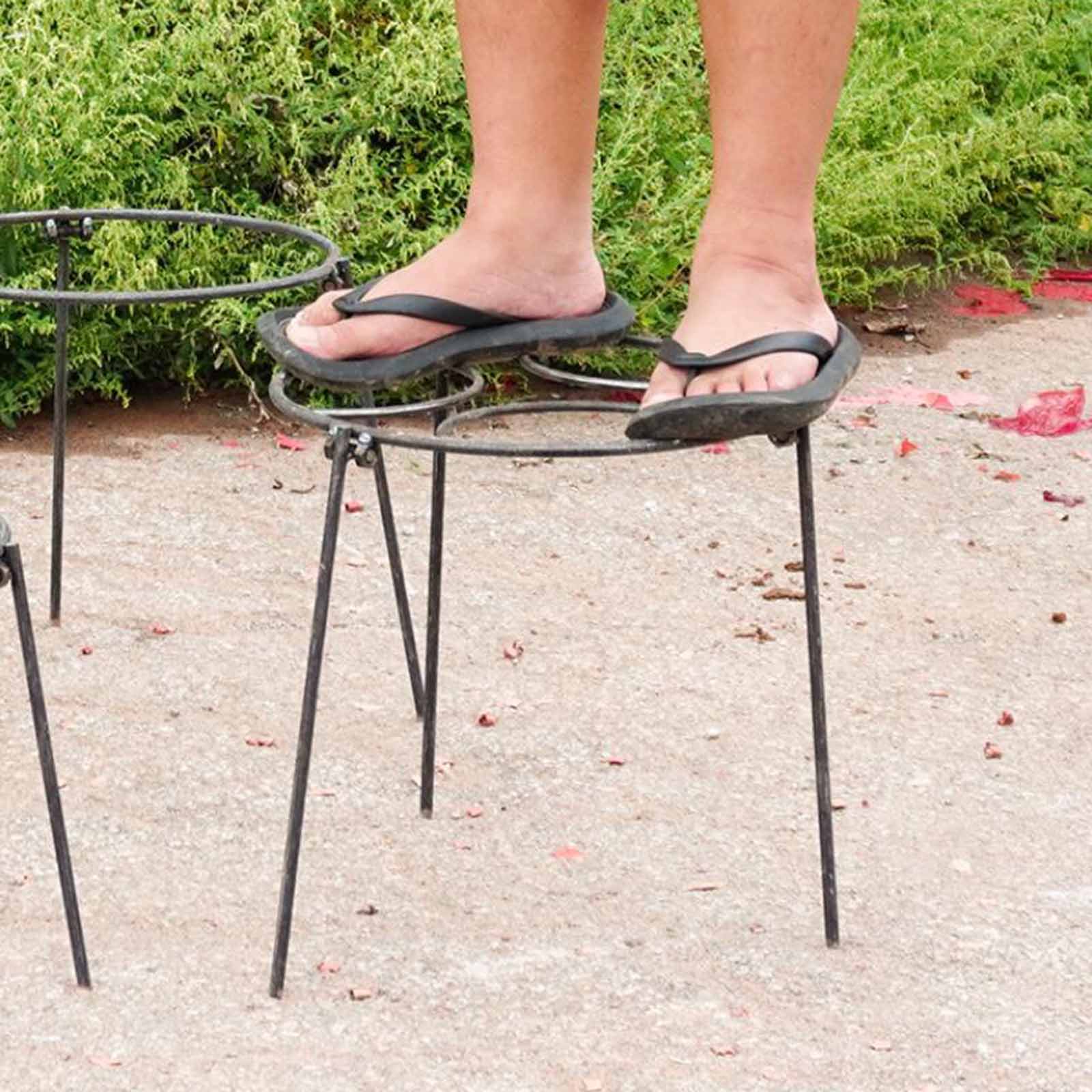 حامل شواء ثلاثي القوائم قابل ل - مراجعة Camping Cooking Pot Tripod وسعره