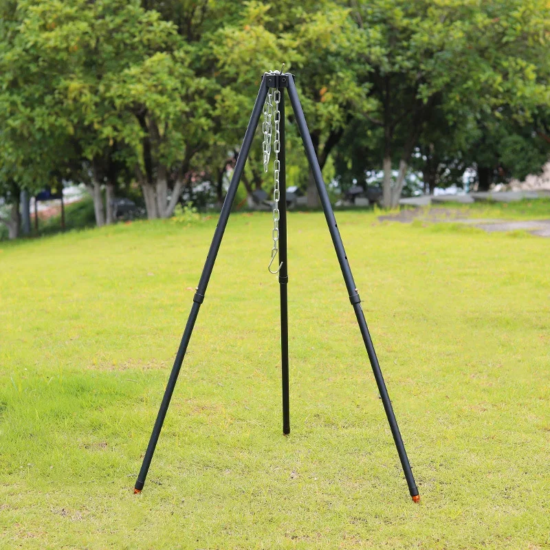 ترايبود للطبخ في الهواء الطلق  - مراجعة Camping Cooking Pot Tripod وسعره