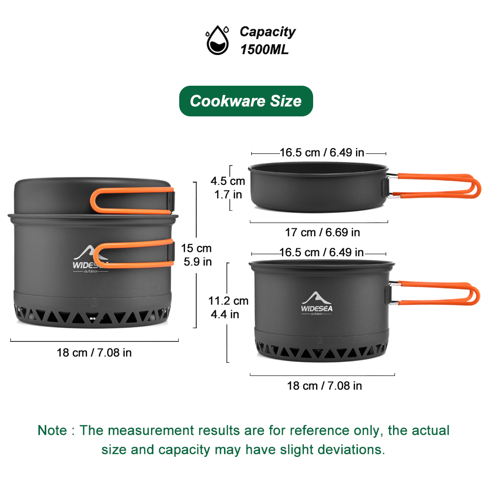أدوات المائدة التخييم مجموعة ت - مراجعة Camping Outdoor Cooking Set وسعره