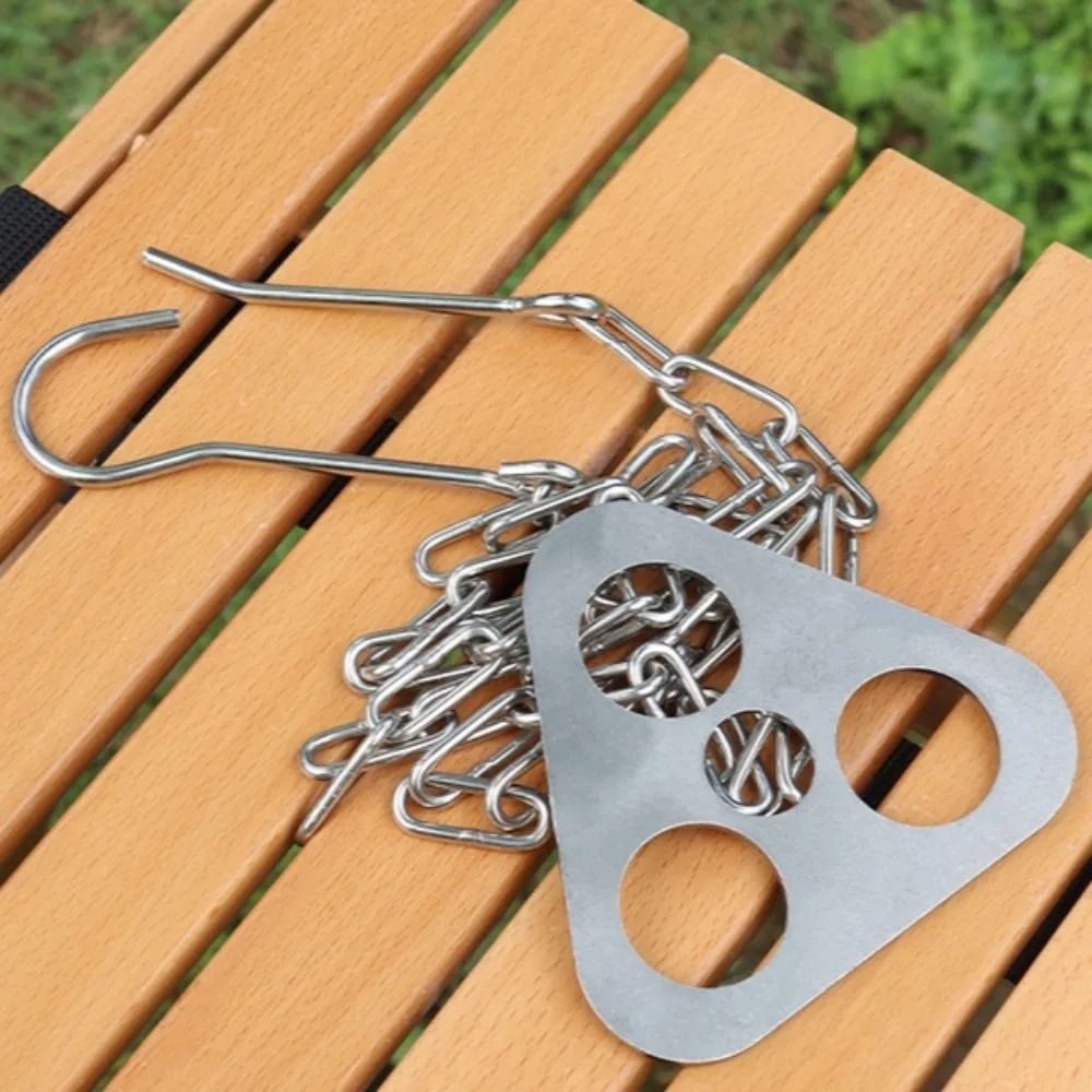 ملحقات الطهي: حامل ثلاثي القوا - مراجعة Camping Cooking Pot Tripod وسعره