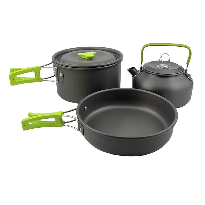 في الهواء الطلق وعاء عموم غلاي - مراجعة Camping Cooking Kit وسعره