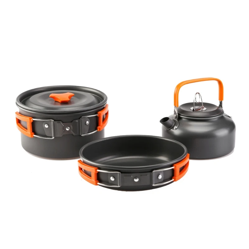 في الهواء الطلق وعاء عموم غلاي - مراجعة Camping Cooking Kit وسعره