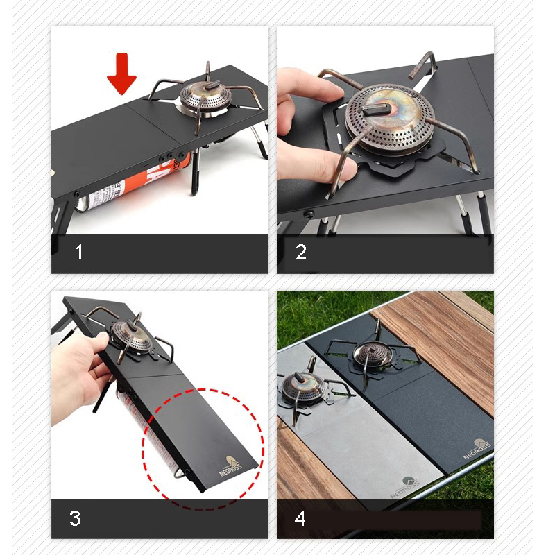 إكسسوارات موقد العنكبوت للتخيي - مراجعة Camping Cooking Disc وسعره