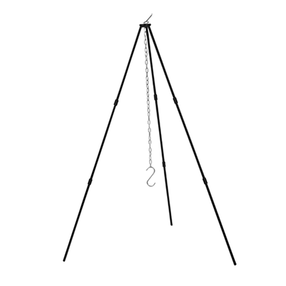 حامل طهي خارجي ثلاثي القوائم م - مراجعة Camping Cooking Pot Tripod وسعره