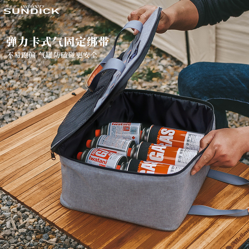 في الهواء الطلق التخييم حقيبة  - مراجعة Camping Cooking Bag وسعره