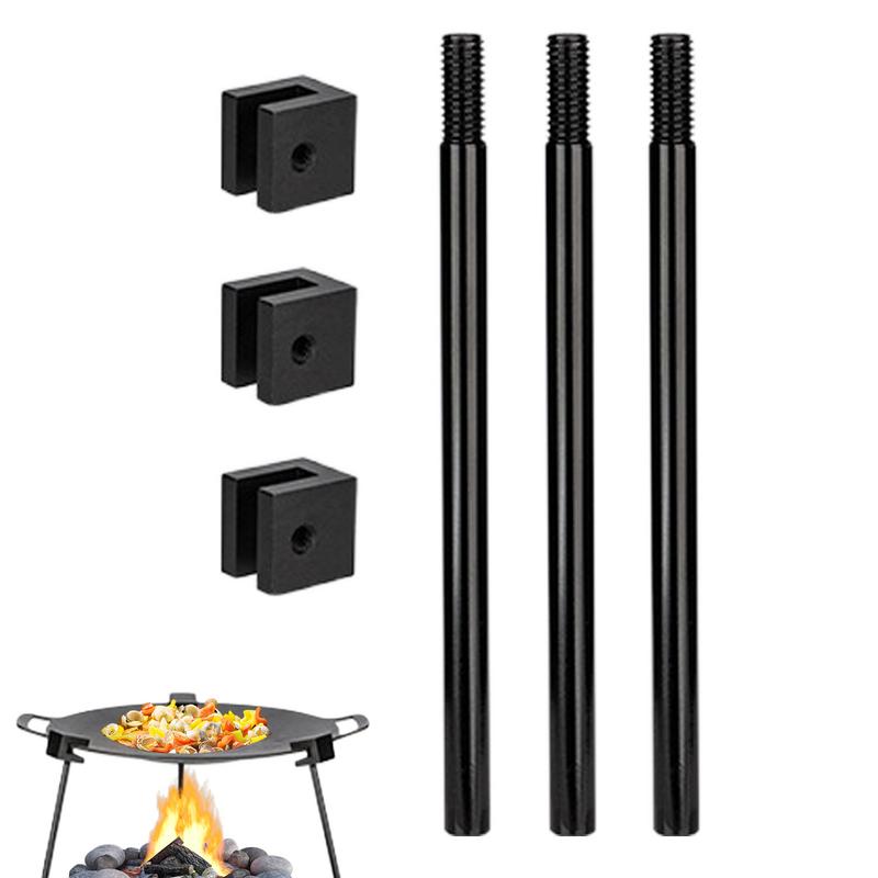 حامل ثلاثي للتخييم للطهي في ال - مراجعة Camping Cooking Pot Tripod وسعره