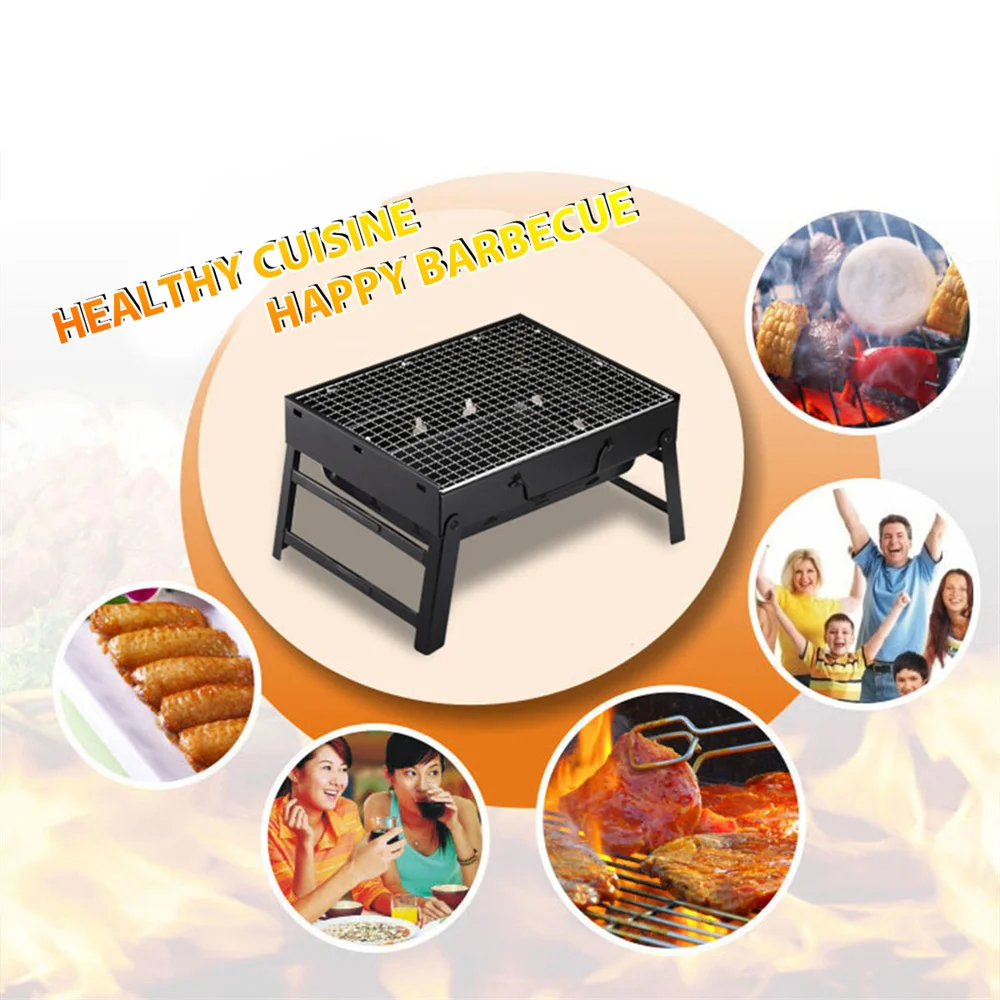 مجموعة شواية فحم محمولة قابلة  - مراجعة Camping Cooking Set Non Stick وسعره