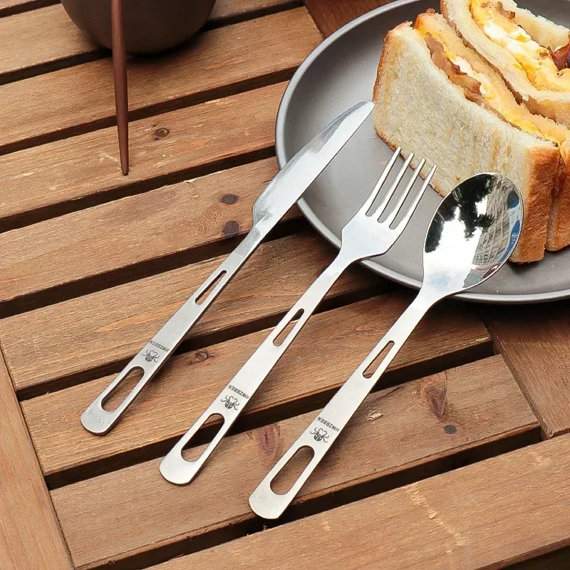 HWZBBEN-مجموعة أدوات المائدة ا - مراجعة Camping Cooking And Cutlery Set وسعره