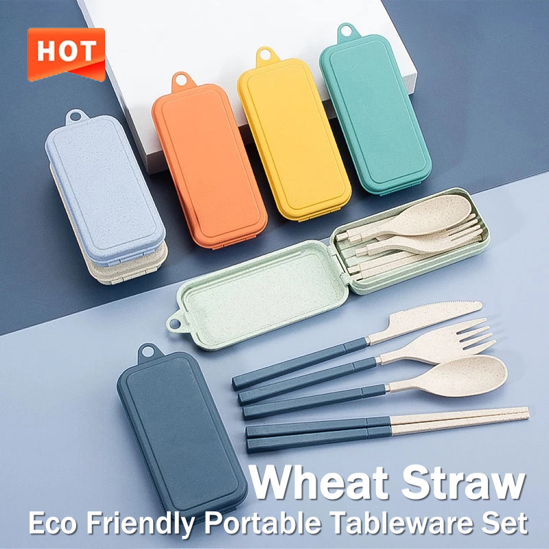4 قطعة مجموعة أدوات المائدة ال - مراجعة Camping Cooking And Cutlery Set وسعره