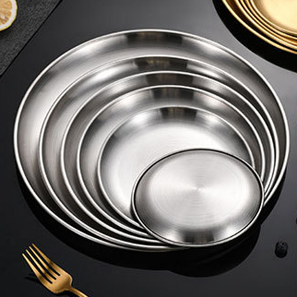 8 قطعة طبق طعام معدني الفولاذ  - مراجعة Camping Cooking Disc وسعره