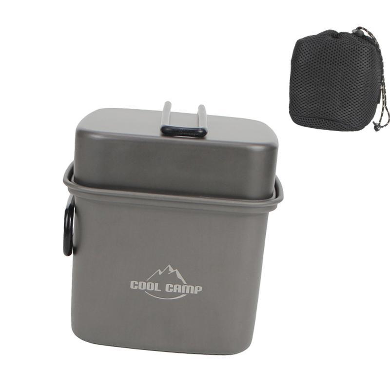 طقم أدوات طهي للتخييم، مقلاة خ - مراجعة Camping Cooking Set Non Stick وسعره