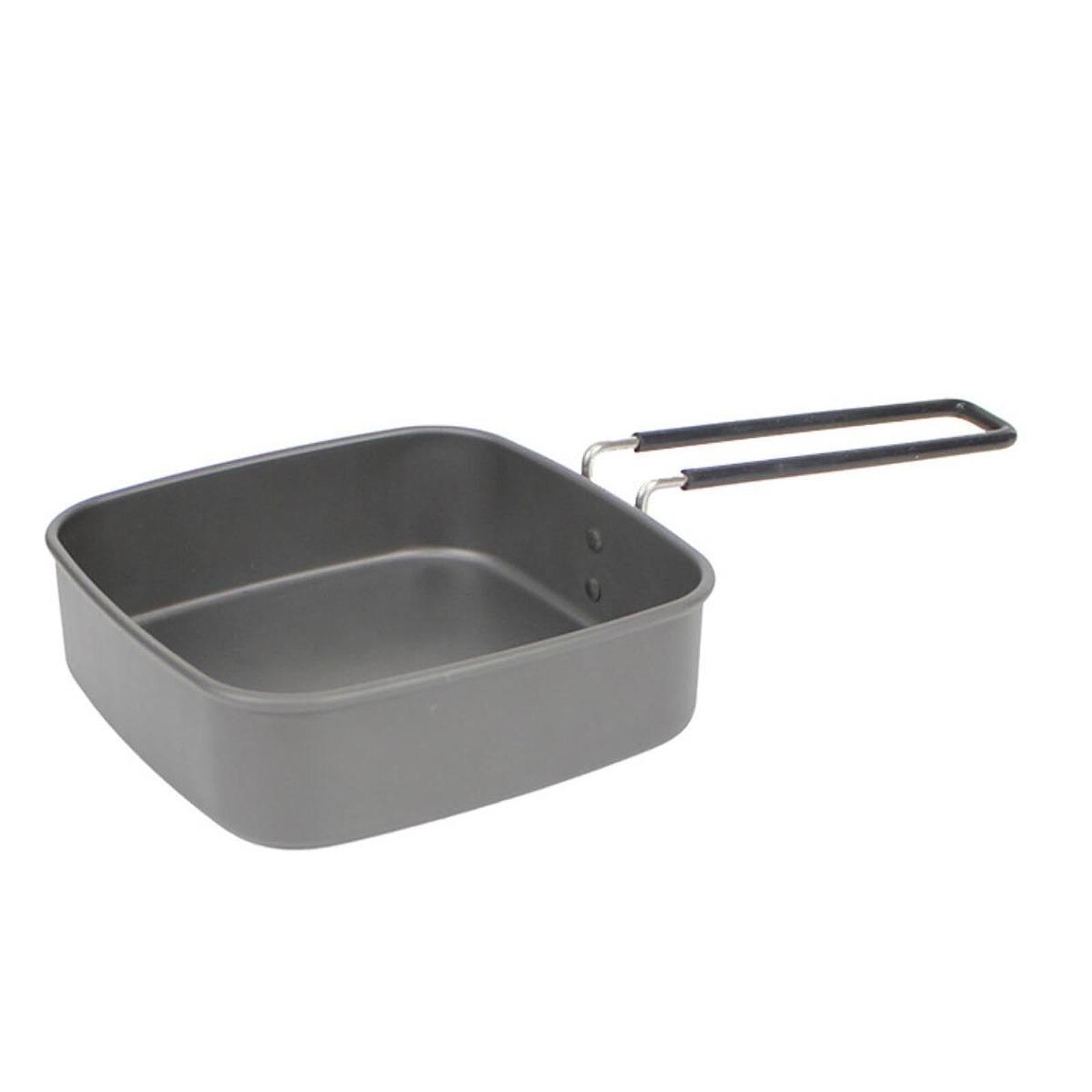 طقم أدوات طهي للتخييم، مقلاة خ - مراجعة Camping Cooking Set Non Stick وسعره