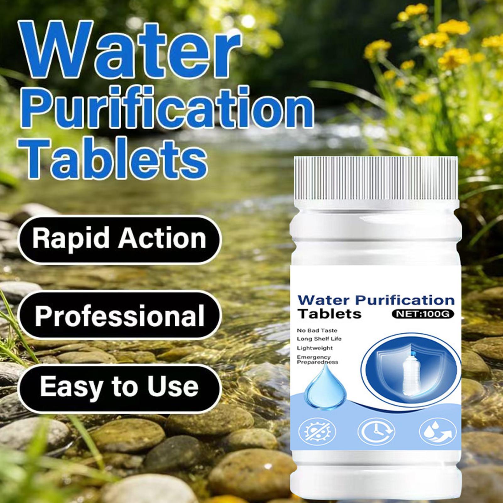 أقراص تنقية المياه سريعة الذوب - مراجعة Water Purification Tablet وسعره