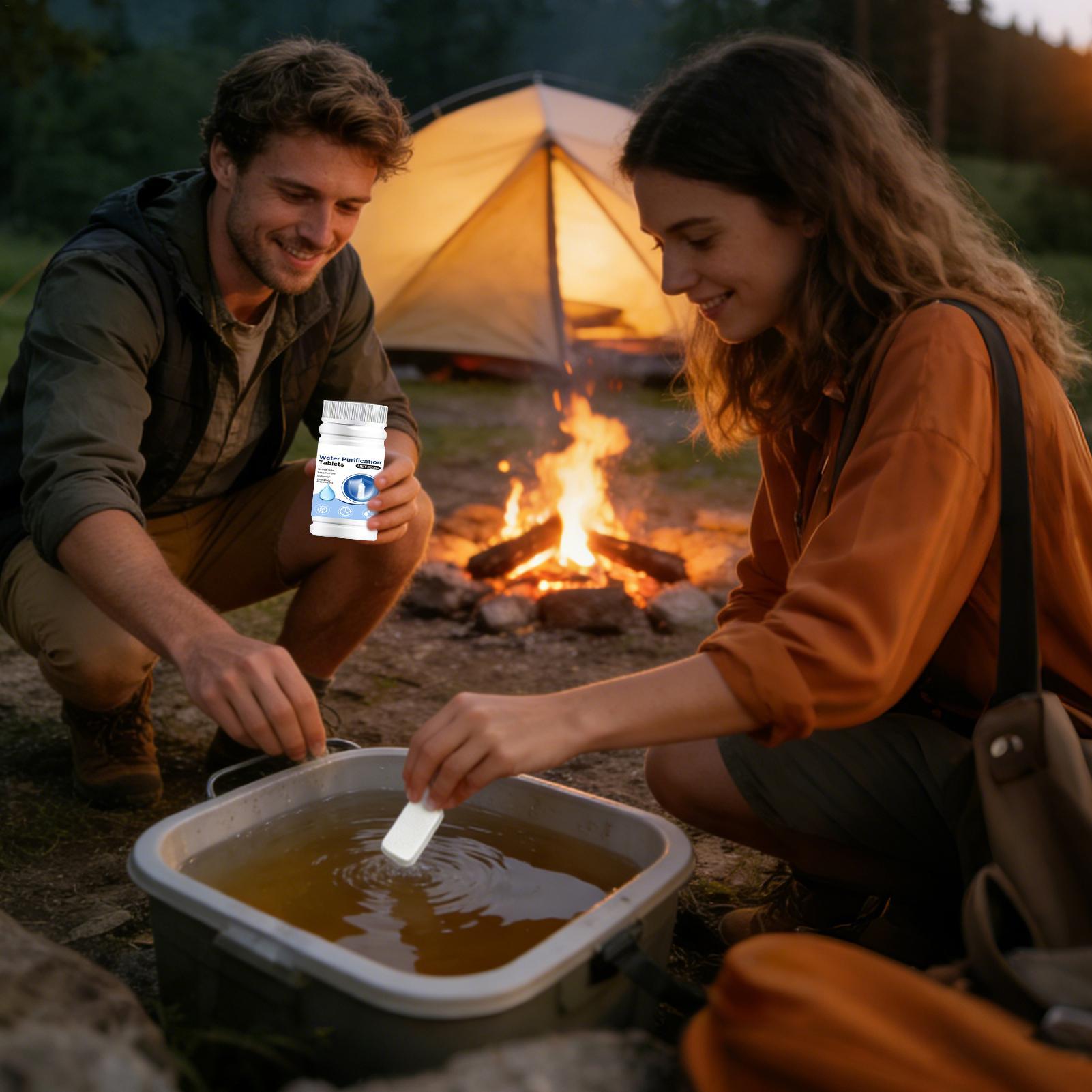 أقراص تنقية المياه سريعة الذوب - مراجعة Water Purification Tablet وسعره