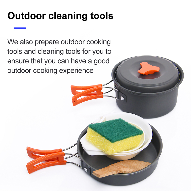 طقم أدوات طهي للتخييم في الهوا - مراجعة Camping Cooking And Cutlery Set وسعره