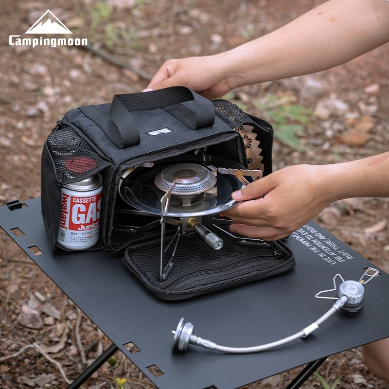 CAMPINGMOON BKXD-5F-B بطاقة صغ - مراجعة Camping Cooking Bag وسعره