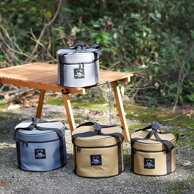 حاوية تخزين لأدوات الطهي أثناء - مراجعة Camping Outdoor Cooking Set وسعره
