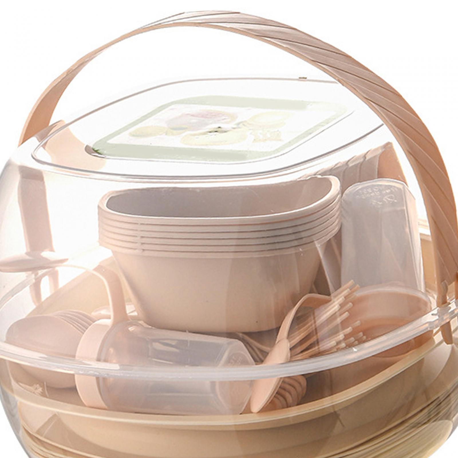 طقم أدوات مائدة 48 قطعة للسفر  - مراجعة Camping Cooking And Cutlery Set وسعره