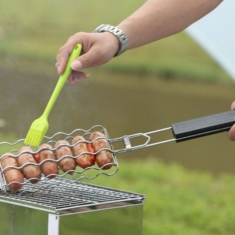 شواية محمولة للتخييم، خفيفة ال - مراجعة Camping Cooking Equipment وسعره