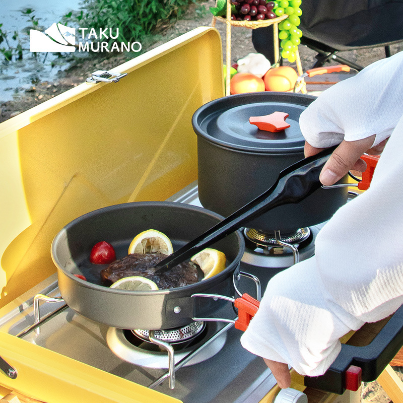 مجموعة أدوات الطهي للتخييم، أو - مراجعة Camping Cooking Kits وسعره