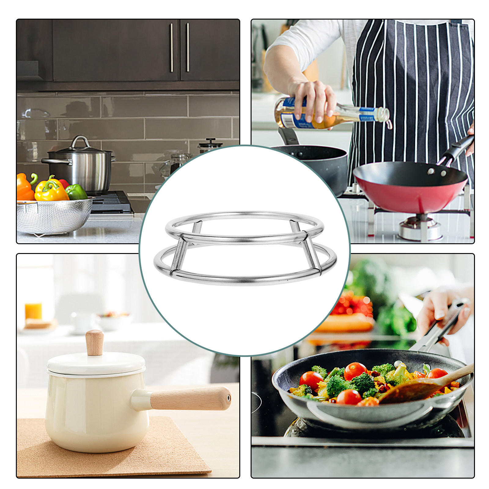 حامل أواني من الفولاذ المقاوم  - مراجعة Camping Cooking Pot Tripod وسعره