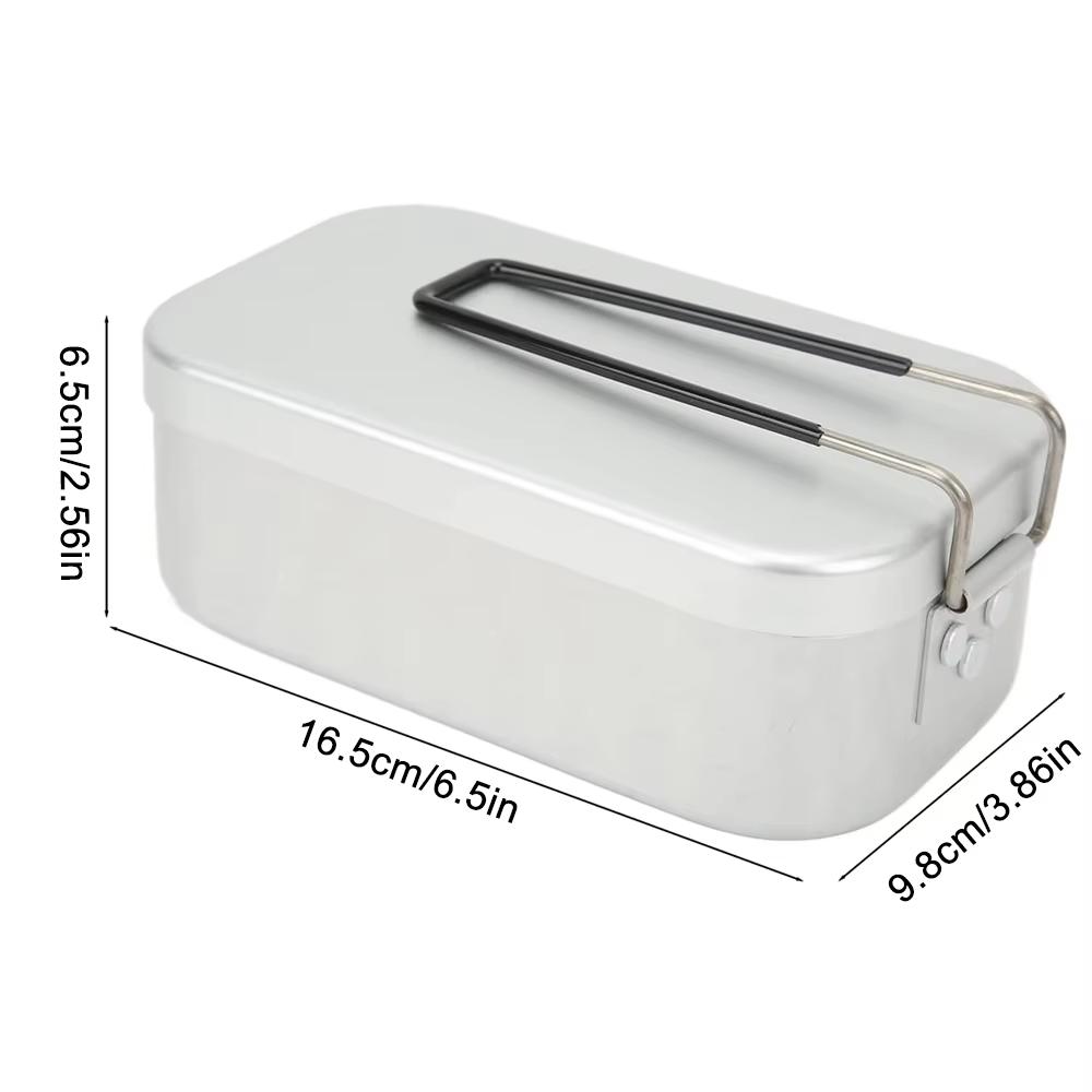 مقبض صندوق بينتو قابل للطي، حا - مراجعة Camping Outdoor Cooking Set وسعره