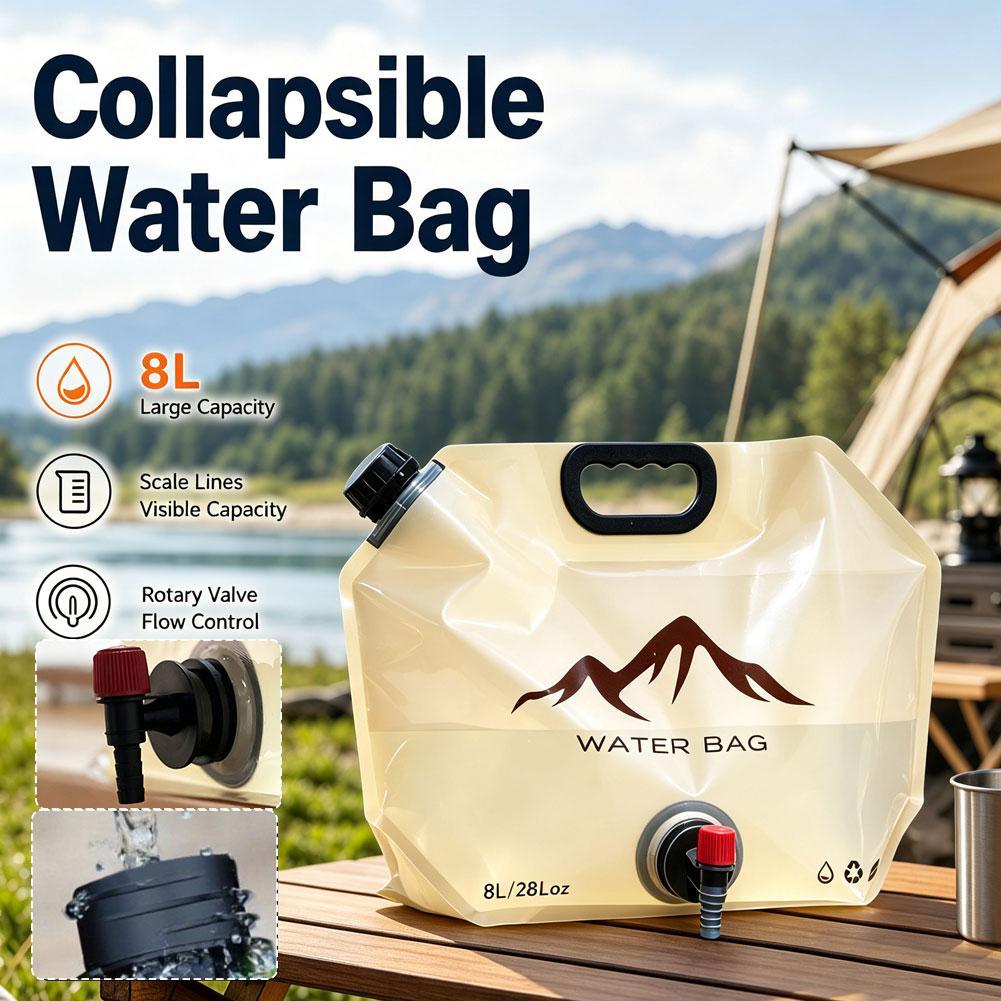 حقيبة ماء خارجية كبيرة السعة 8 - مراجعة Camping Cooking Bag وسعره