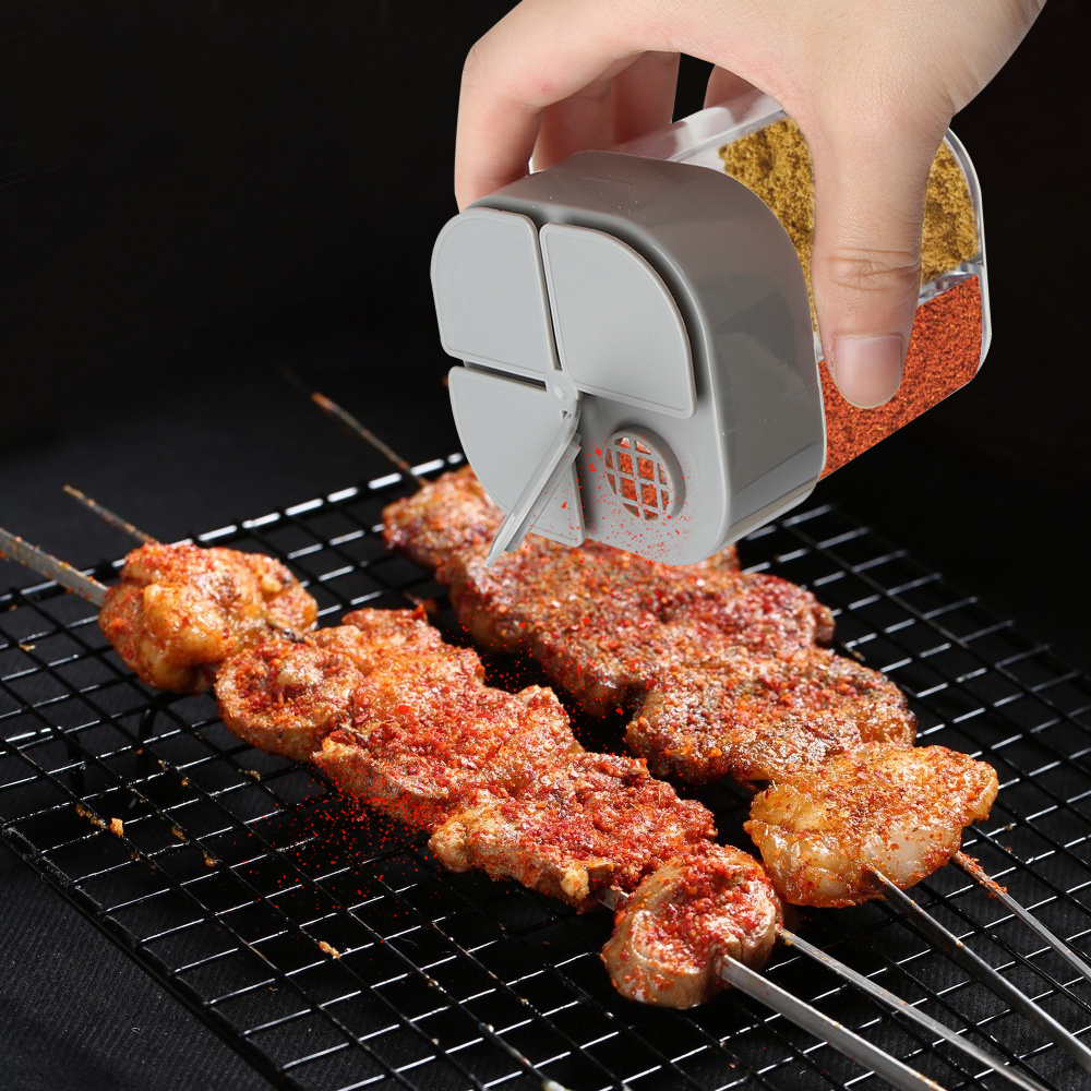 4in1 التخييم التوابل شاكر برطم - مراجعة Camping Cooking Set Non Stick وسعره