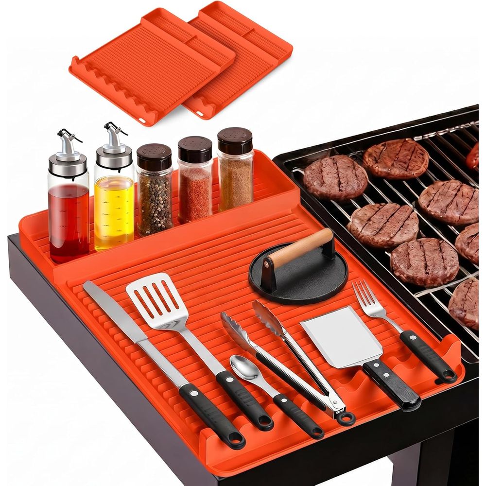بساط شواء من السيليكون المقاوم - مراجعة Camping Cooking Bbq وسعره