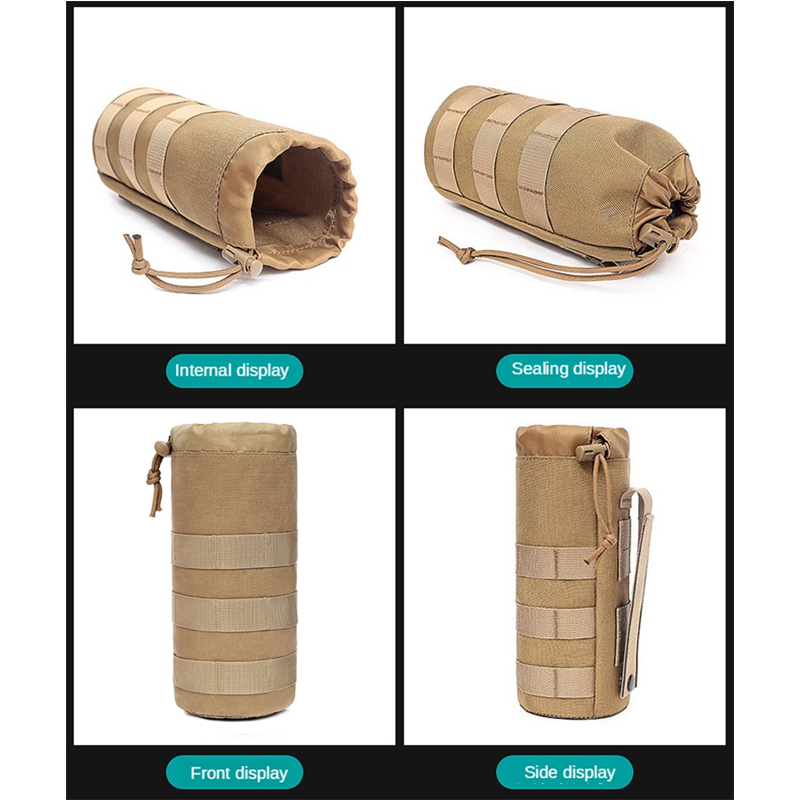زجاجة مياه رخوة تكتيكية ، حامل - مراجعة Camping Cooking Bag وسعره